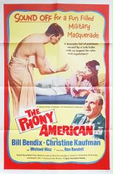 The Phony American movie poster [William Bendix] (1961 German film, 1963 US release) original 27x41