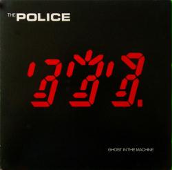 The Police poster: Ghost in the Machine vintage 1981 promo album flat