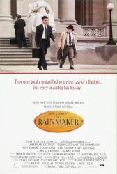 The Rainmaker movie poster [Matt Damon, Danny DeVito, Coppola] 1997 original 27x40