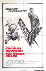 The Stone Killer movie poster [Charles Bronson] 1973 original 27x41