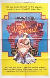 Walk Proud movie poster [Robby Benson, Sarah Holcomb] 1979 original 27x41