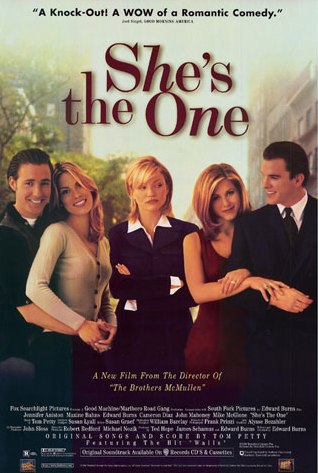She S The One Movie Poster Edward Burns Cameron Diaz Jennifer Aniston